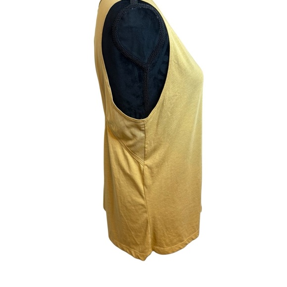 Nike | Gold | Dri Fit Studio Open Back Tank | Sz L - Picture 5 of 8